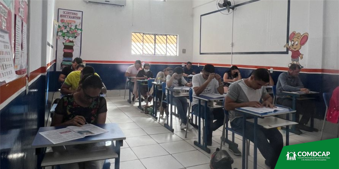 Comdcap realiza prova do Processo de Escolha dos Membros dos Conselhos Tutelares